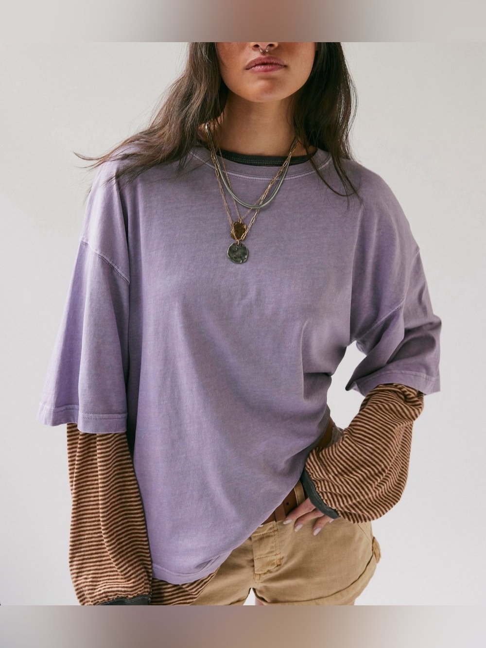 Free People we the free perfect oversized tee - Picture 4 of 9